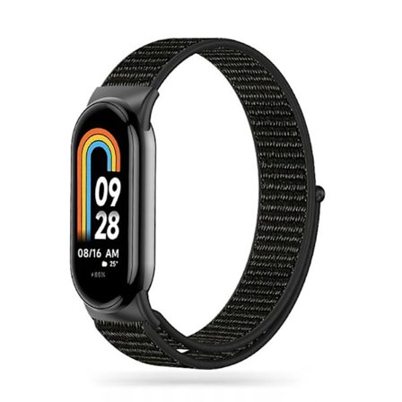 Tech-Protect Xiaomi Smart Band 8/9/NFC Band Nylon- Svart
