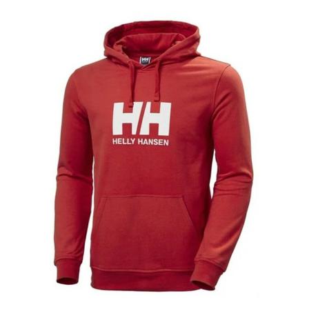 Helly Hansen Logo Hoodie , Rood , Heren , Maat: L