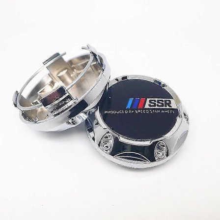 4kpl 64mm Ssr Speed Star Pyörän Keskikupin Suojus Tunnusmerkki Logo Auton Muotoilutarvikkeet, C