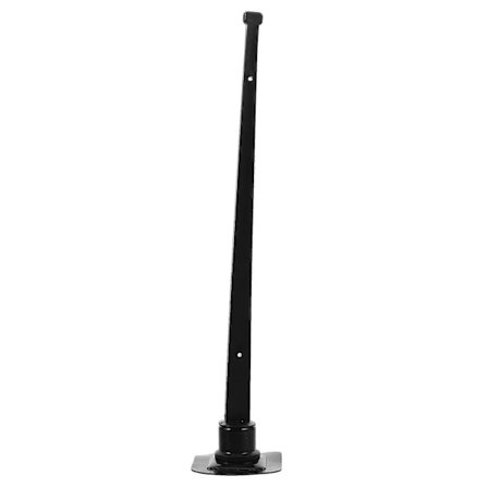 Marine Båd Flagstang Base Skinne Montering Flagstang Båd Flag Fastgørelsesholder Lille Flagstangsstøtte