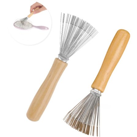 2-pakning børsterenser kam rengjøringsbørste pute kam kjæledyr pote rengjøring hårrenser pute massasje kam bærbar mini børsterengjøring