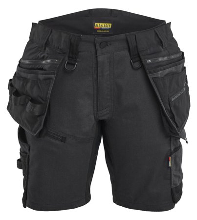 Blåkläder 717511499999C32 Shorts svart Svart, Kläder
