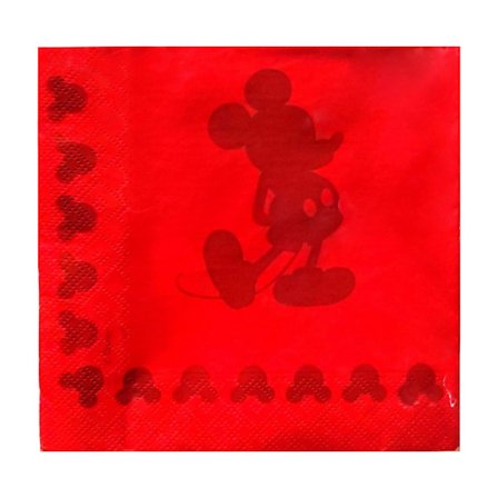 Disney 2-lagers tryckta Mickey Mouse-servetter (20-pack) One Size