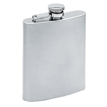 MidOcean Slimmy Flask 200ml Plunta One Size Matt Silver