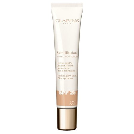 Clarins Skin illusion tinted moisturizer SPF 25 02.5, Makeup, Ansigt, Foundation