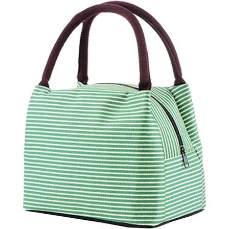 Isolerad kylväska - Lunchväska - Kylväska för lunch på kontoret - grön