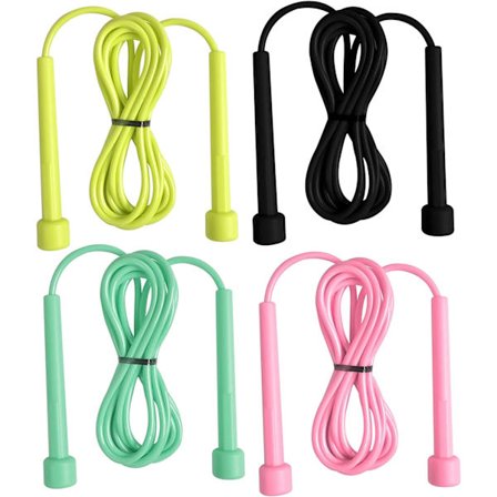 4 stk. Springtov til børn og voksne - Speed ​​Jump Skipping Rope Adj