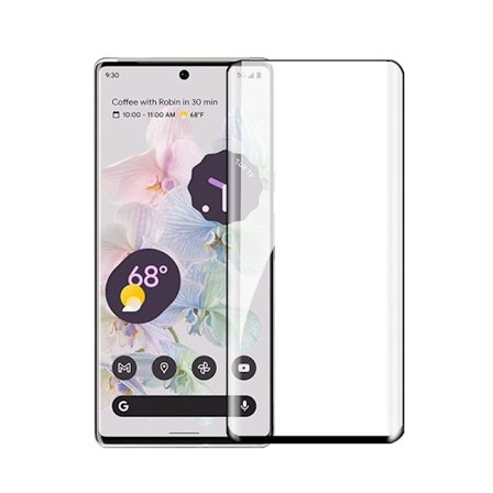 Kristallklart härdat glasskydd för Pixel 7 Pro