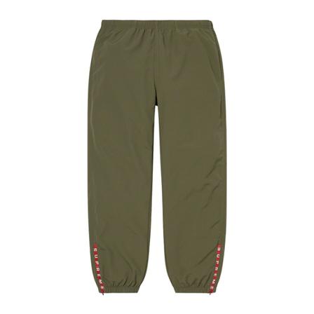 Supreme, Cropped Trousers Groen, Heren, Maat:L