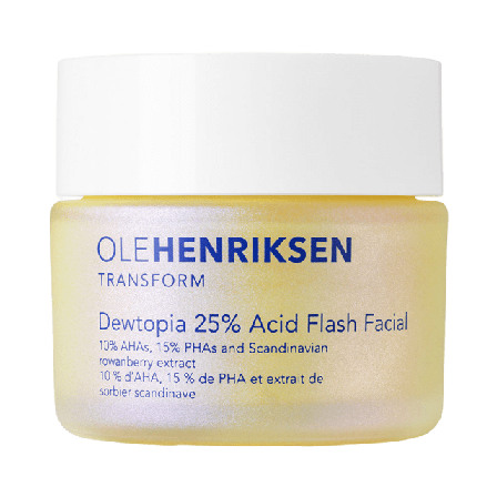 Ole Henriksen Dewtopia 25% AHA + PHA Flash Mask Serum & specialbehandling Dam 50ML