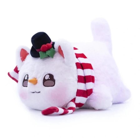 Aphmau Meow Meows Plysch Aphmau Plysch Leksak Docka Present Till Barn 25cm [] Snögubbekatt
