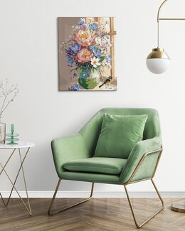 Paint by Numbers Sommer i en Vase - Varvikas