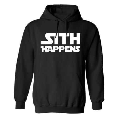 Sith Happens - huppari / villapaita - UNISEX Svart - 5XL