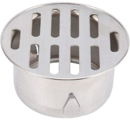 Gulvavløp, rustfritt stål balkong anti-tett gulvavløp for utendørs bruk (75 flat munn)