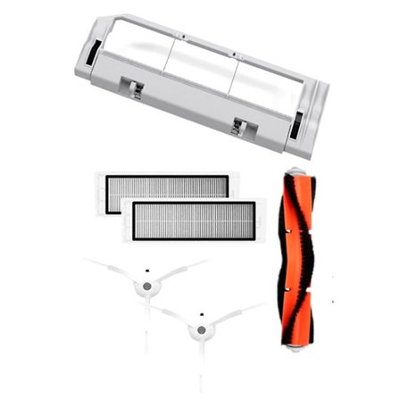 Rullborste, Sidoborste och HEPA-filter för Xiaomi S5 Max S50 S51 S6 Max Dammsugare