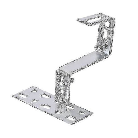 10x A2 Tak kroker 3-veis justerbar-a2 Rustfritt stål 1.4016/pv Fotovoltaisk/ Solar Kb