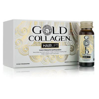 Gold Collagen Hair Lift 10 Flaconcini - Capelli Forti e Sani