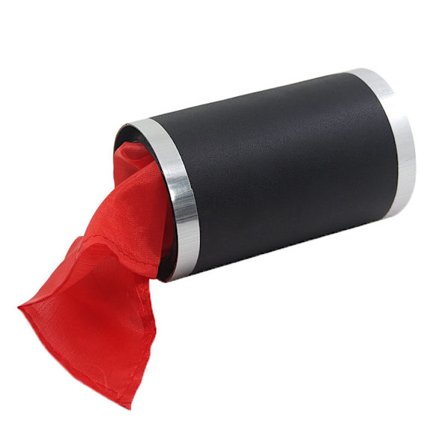 Coca-Cola muuttuu silkkihuiviksi taikatemppu - Juoman katoamistrikki - Metallinen taikarekvisiitta lavaesityksiin