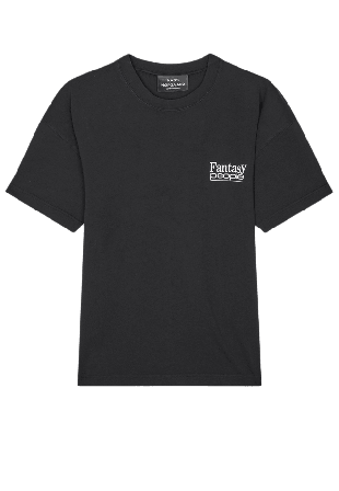 Mads Nørgaard Open-End Fantasy Big Tee T-shirts Herr Svart M