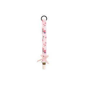 Bjällra of Sweden Fantasy Blossom Pacifier Clip One Size - Baby feeding - One size - Pink - Junge