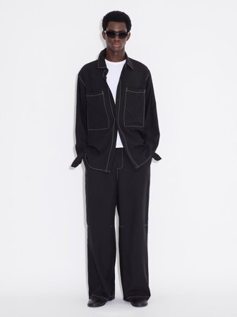 Holzweiler - Lian Shirt - Black - Mens - Large