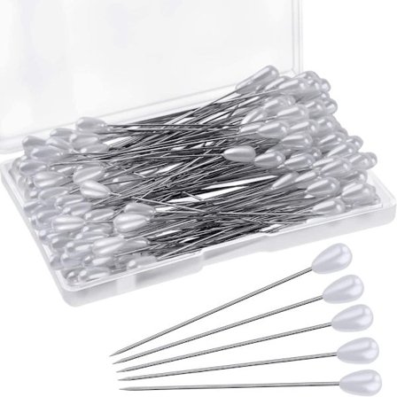 Corsage Pins Pearl 3 ESKER/300 STK 3 ESKER/300 STK