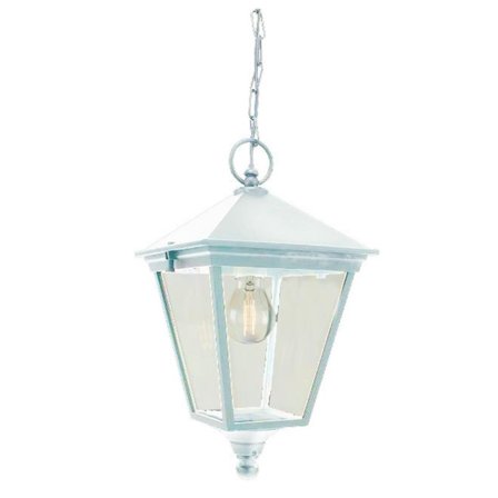 Norlys London 481A Loft armatur kæde, E27, IP54 Hvid, Belysning