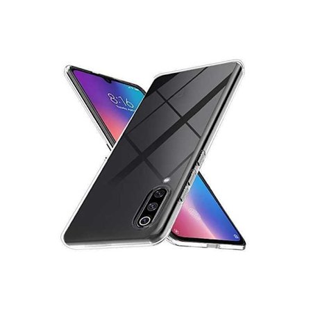 Xiaomi Mi 9 Stöttåligt Genomskinligt Skal Simple