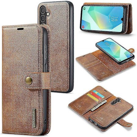 (Uusi) DG.MING Crazy Horse -kuvioinen irrotettava magneettinen nahkakotelo