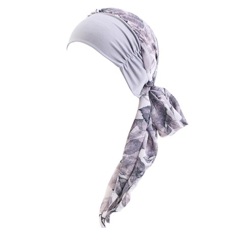 Elegant Stretch Turban Huvudduk Kemoterapi-mössa Huvudbonad Mössa