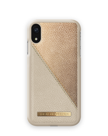 Fashion Case LH iPhone XR Golden Pebbled