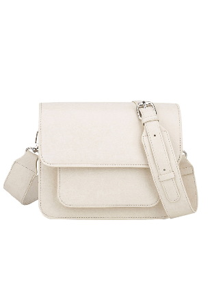 HVISK Cayman Pocket Soft Structure Handväskor Dam Vit ONESIZE