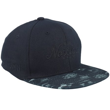 SQRTN - Black - snapback - Cap - Kids Great Norrland Moomin Grey/Black Snapback - Hatstore