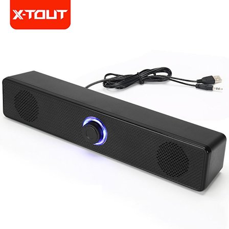 Computer Soundbar Højttalere Kablede 4d Surround Stereo, til Pc Og Tv Box