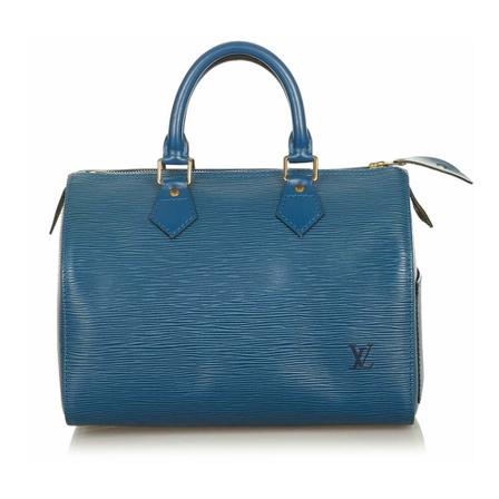 Louis Vuitton Vintage Bags Blå, Dame Vintage Tasker, Størrelse: ONE Size