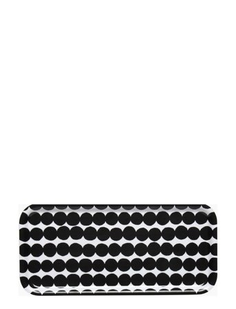 Räsymatto Tray 15X32Cm Black Marimekko Home
