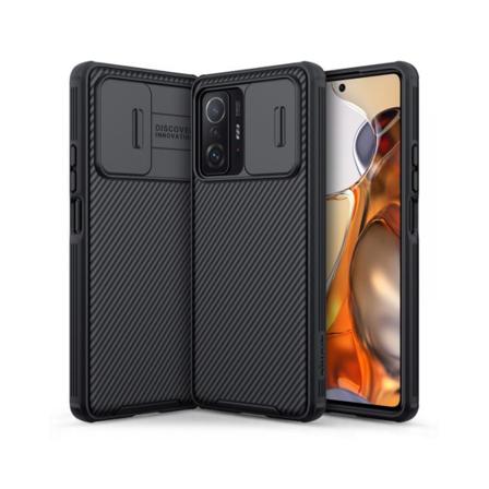 Xiaomi 11t / 11t Pro • Mobilskal • Nillkin Camshield • Svart...