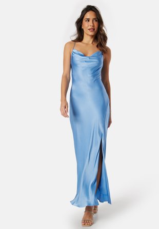 FOREVER NEW Blair Back Detail Maxi Dress Blue Day Klær