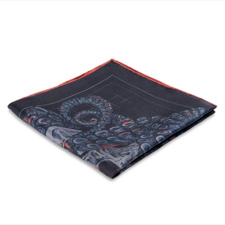 Tentacles New Age Pocket Square for Men - Patterned Pocket Squares