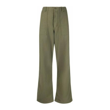 R13 Wide Broek , Groen , Dames , Maat: W24
