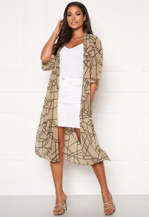 VILA Nema 3/4 Aop Cover Up Nomad Klær