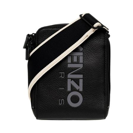 Kenzo, Shoulder bag with logo Zwart, Heren, Maat:ONE Size