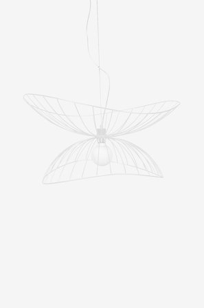 Globen Lighting - Kattovalaisin Ray 70 cm - Valkoinen - Riippuvalaisimet - - Homeroom
