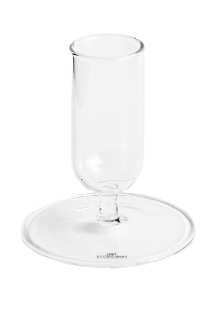 HAY Tiny Vase Vaser Transparant Ø7 x H8,6