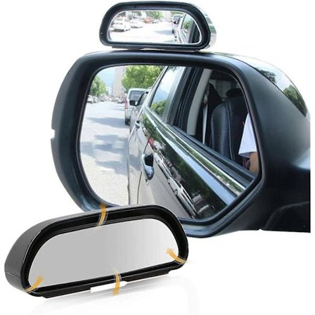 2 stk. Blind Spot Sidespejl, HD Glas Justerbar 360 Bred Vinkel Sidespejl til Bil Trafiksikkerhed