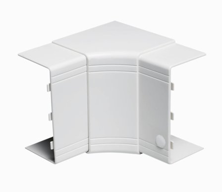 Schneider Electric 5427075 Innerhjørne 70–120°, hvit 80 x 60 mm, Installasjonsmaterial