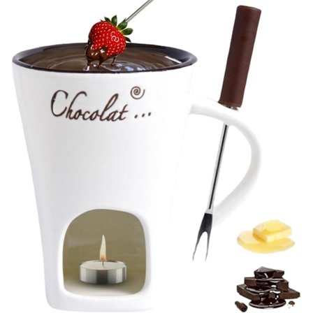 Hotpot-koppar, hotpot-kaffekoppar, mini-muggset, vaxfria tekoppar, hotpot-koppar med gafflar – perfekta för dejtkvällar, födelsedagar och bröllop (vit