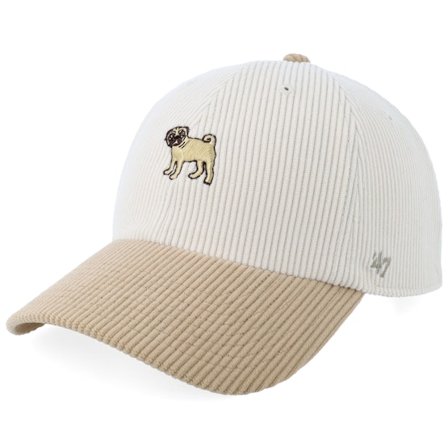 47 Brand - Beige adjustable Caps - Icons Dog Cord Base Runner Clean Up Stone/Beige Adjustable @ Hatstore