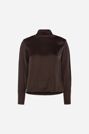 CAMILLA PIHL - Arlene Blouse - Dark brown - 44