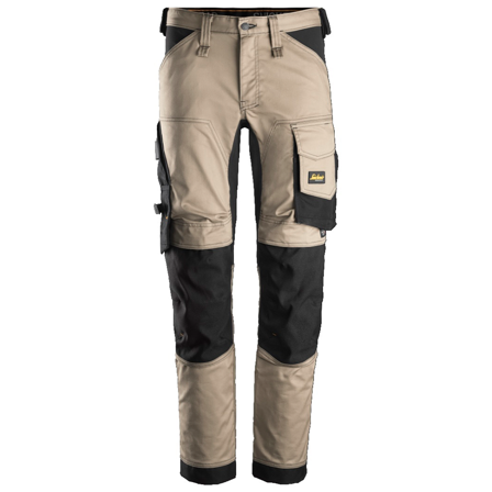 Snickers Workwear 6341 AllroundWork Työhousut khaki Khaki, Vaatteet
